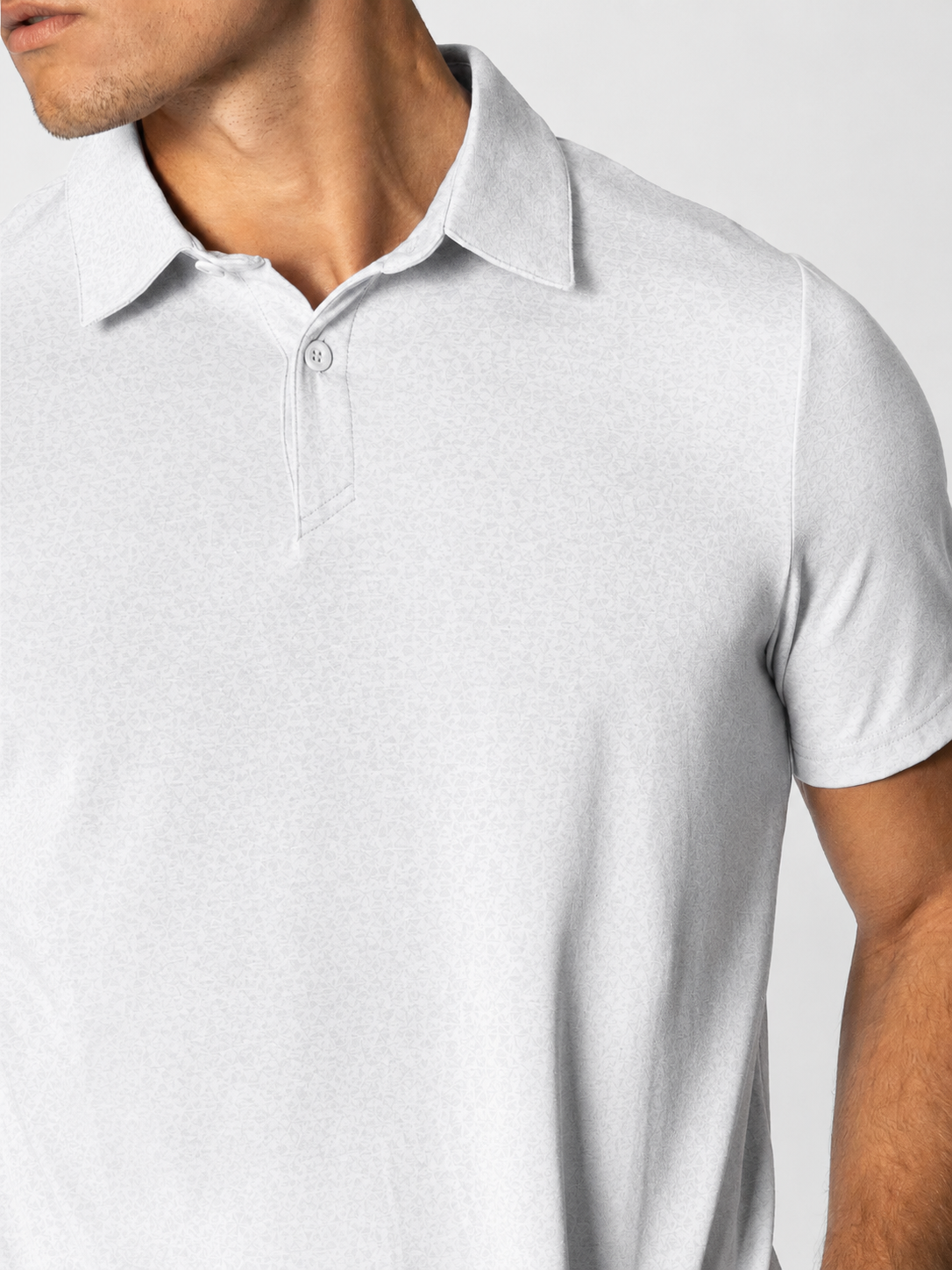 Fitt Geo Print Polo
