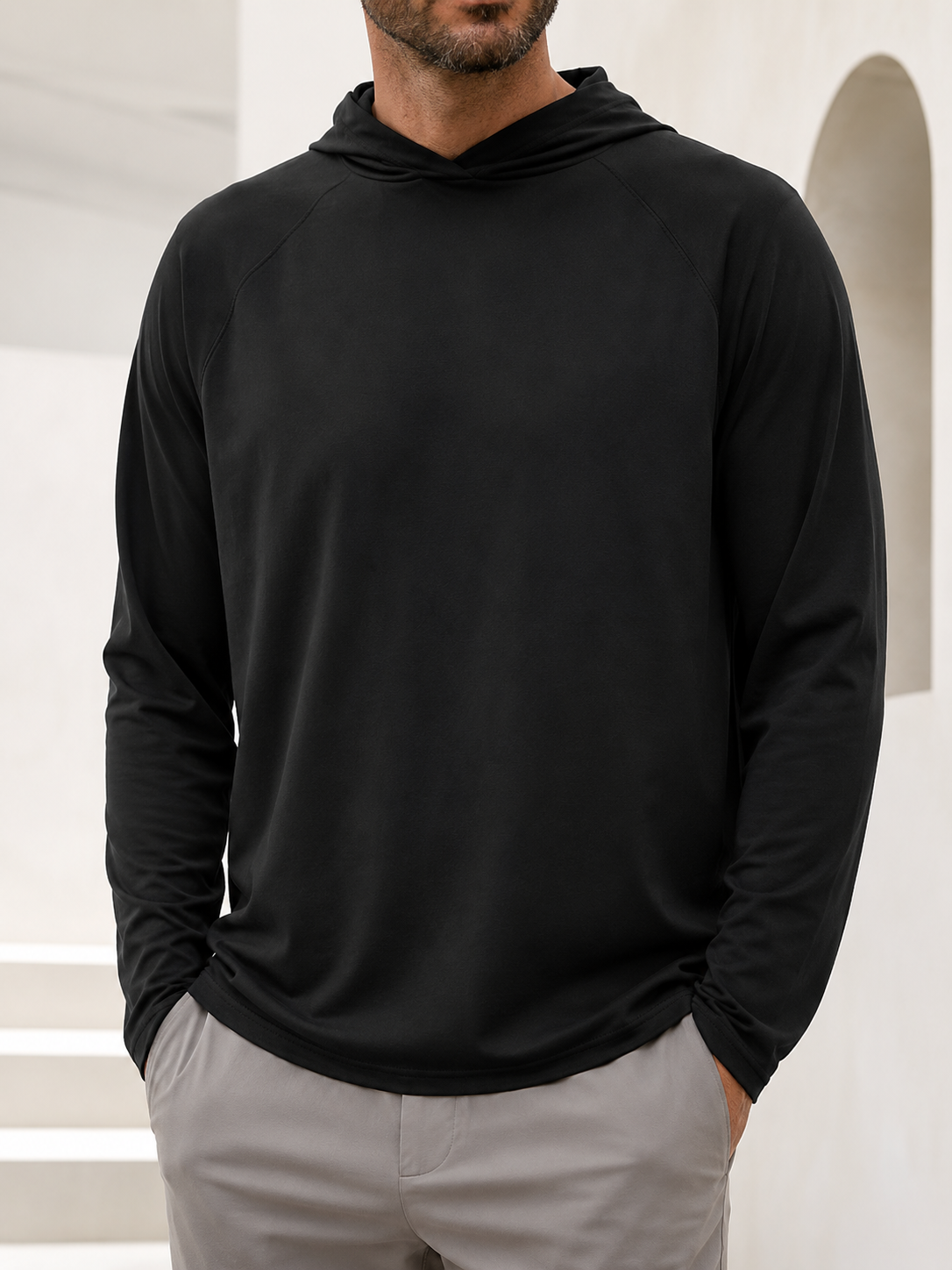 Fitt Ease Hoodie - Black
