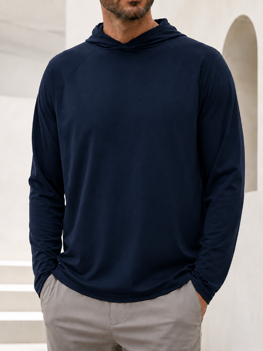Fitt Ease Hoodie - Navy
