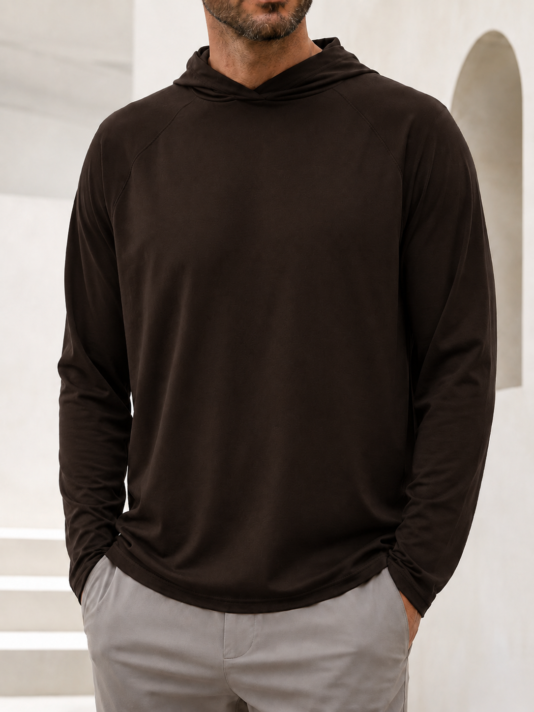 Fitt Ease Hoodie - Americano