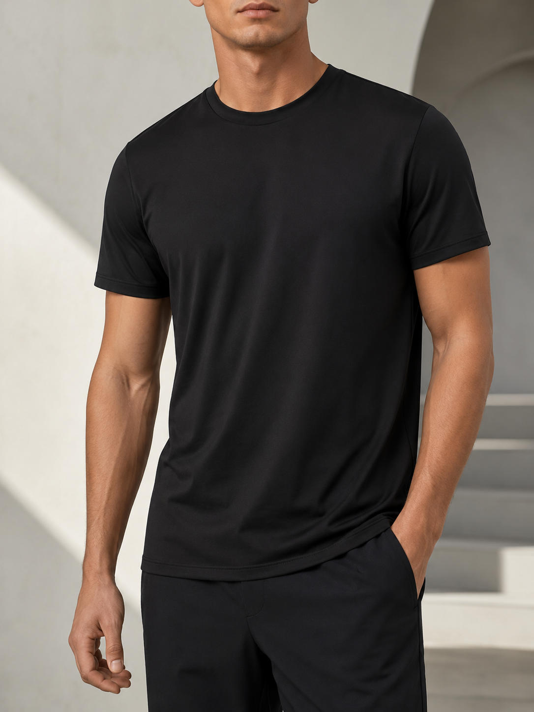 Fitt Reach T-Shirt - Black
