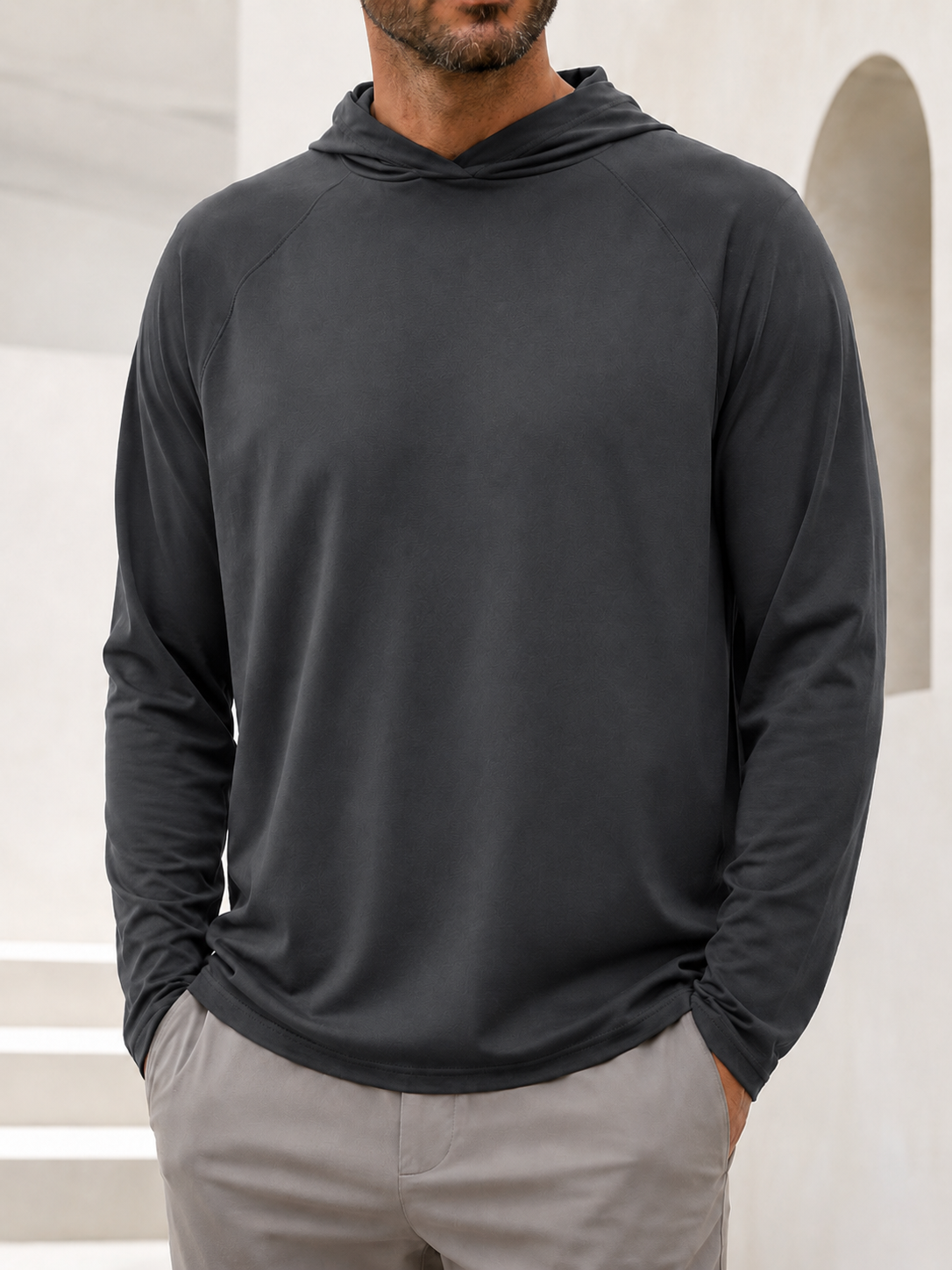 Fitt Ease Hoodie - Dark Grey